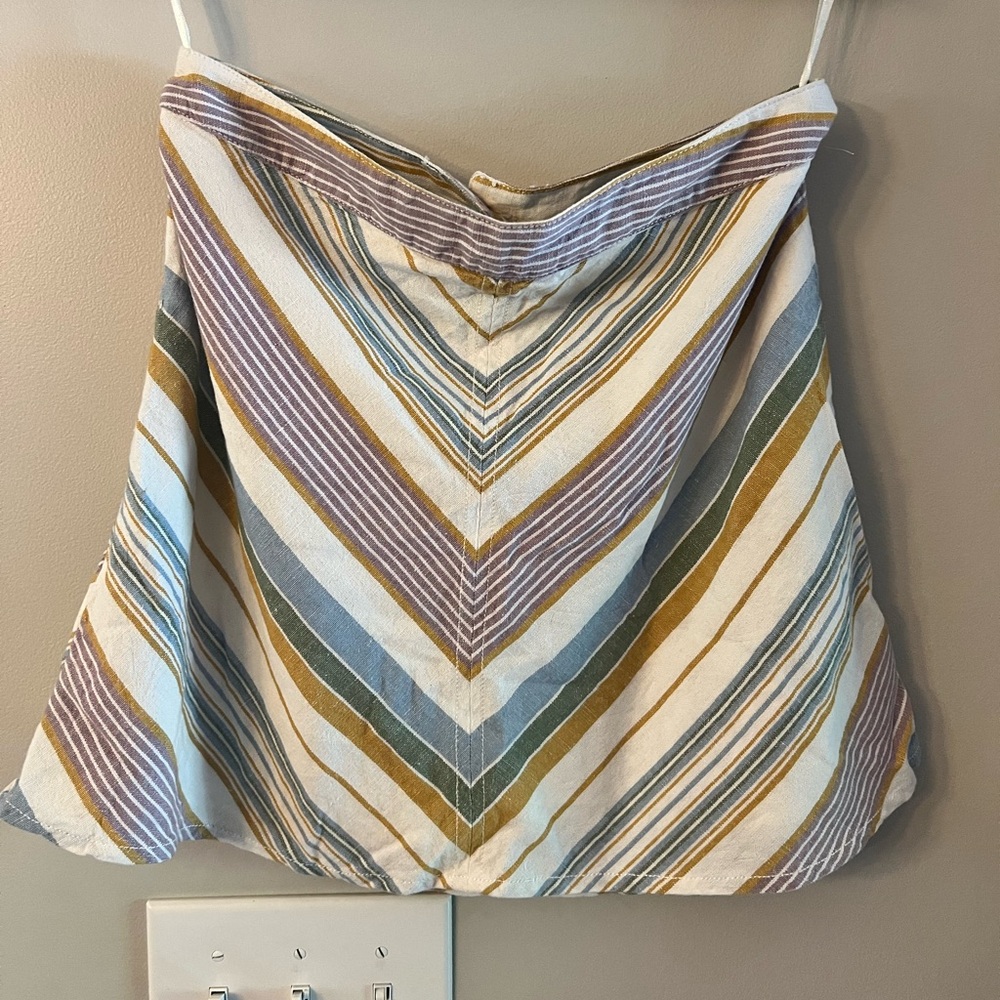 Free People Yours Truly Chevron skirt
